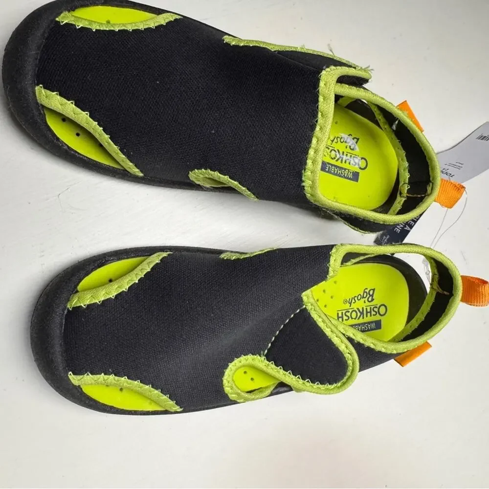 Oshkosh B’gosh Washable Toddler Two Color  Secure Strap Sandals Sz 11 NWT